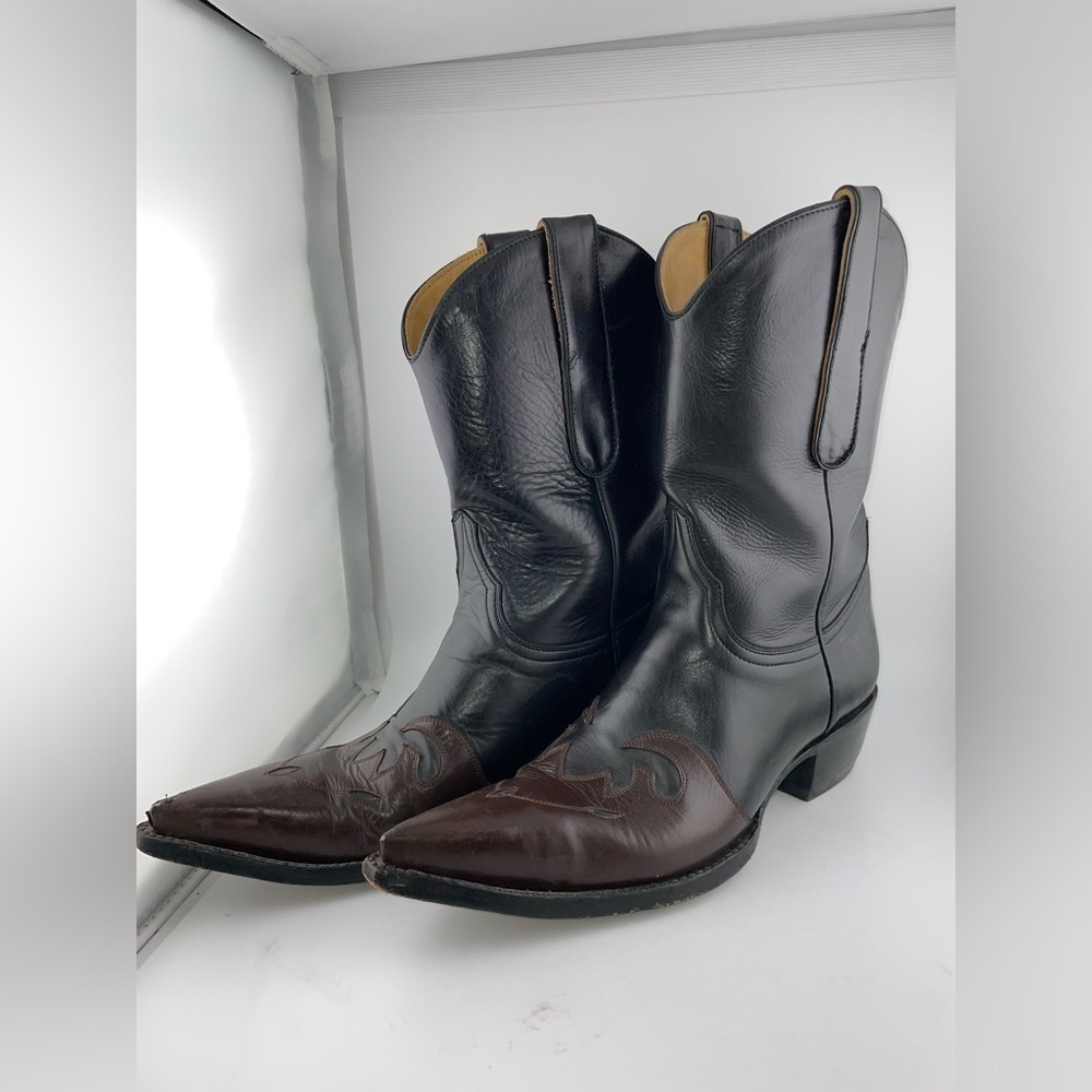 Ladies Old Gringo Diego Brown Two Toned Leather Western Boots 7 B - Picture 1 of 10